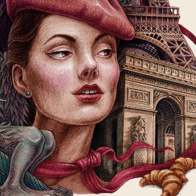Tableau Paris Vintage