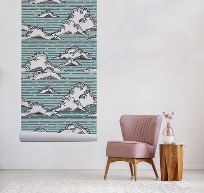 Papier peint Nuages de conte de fées