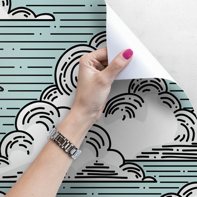 Papier peint Nuages de conte de fées