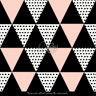 Tapisserie murale Triangles abstraits