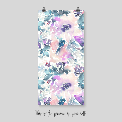 Papier peint Jardin d'aquarelle