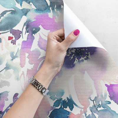 Papier peint Jardin d'aquarelle
