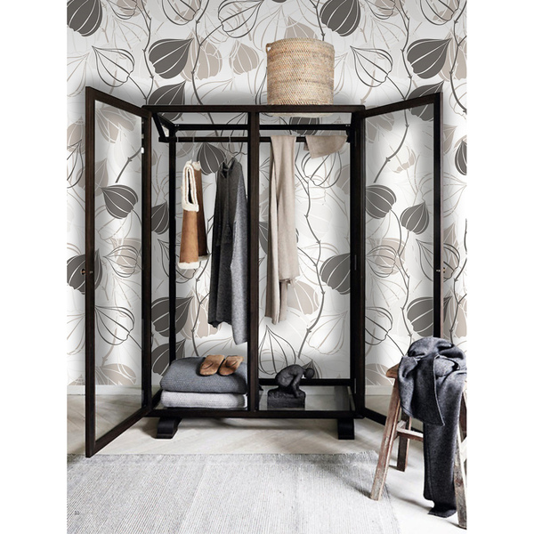 Tapisserie murale Gris Classique