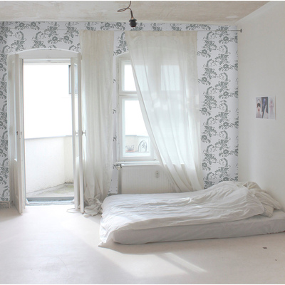 Papier peint panoramique Fleurs ornementales
