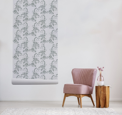 Papier peint panoramique Fleurs ornementales