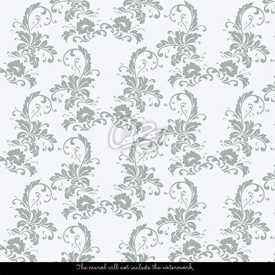 Papier peint panoramique Fleurs ornementales