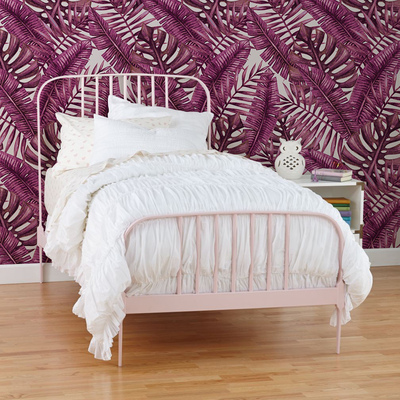 Papier peint adhésif L'exotisme en rose