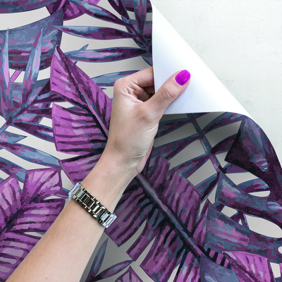 Papier peint adhésif Le violet sous les tropiques
