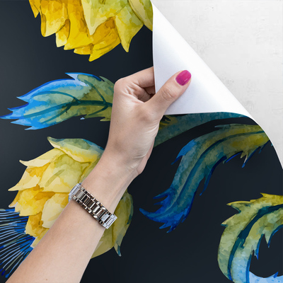 Papier peint adhésif Le charme des artichauts