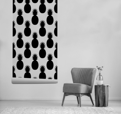 Tapisserie murale Fards à paupières ananas de créateur