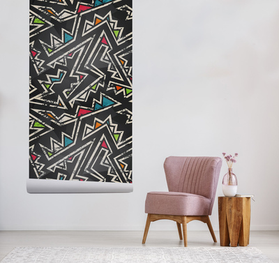 Papier peint adhésif Graffiti élégant