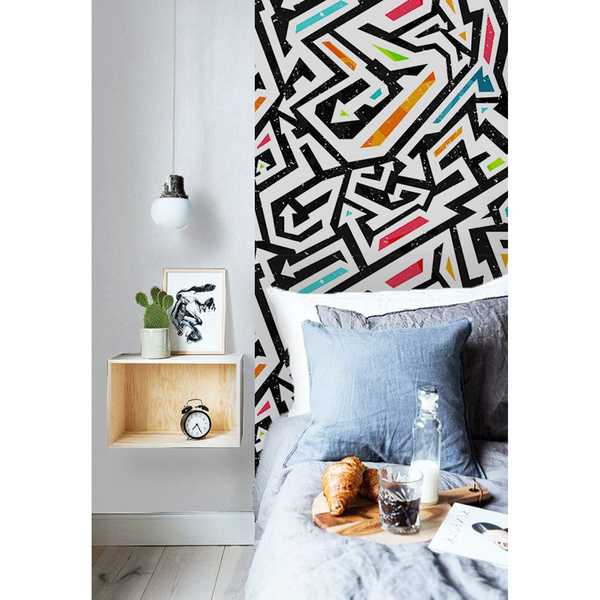 Papier peint adhésif Graffiti arc-en-ciel