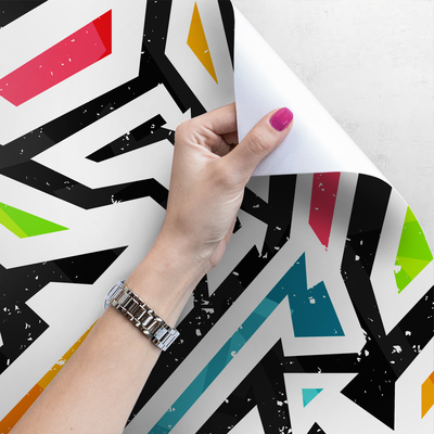 Papier peint adhésif Graffiti arc-en-ciel