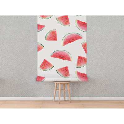 Papier peint adhésif Pastèques rafraîchissantes
