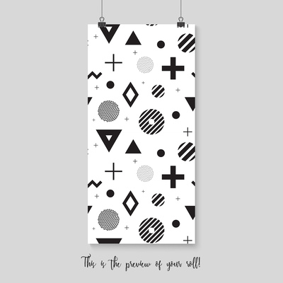 Papier peint Abstractions géométriques