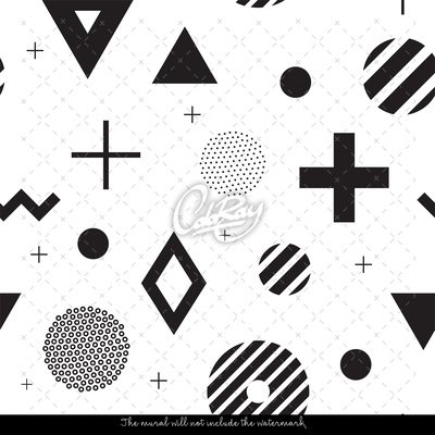 Papier peint Abstractions géométriques