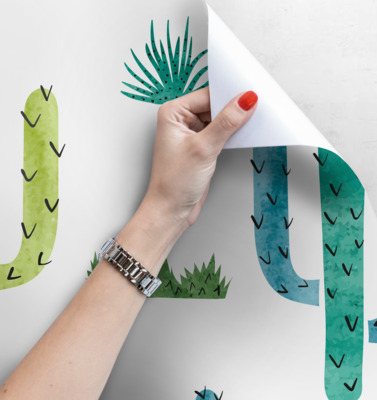 Papier peint Ferme de cactus