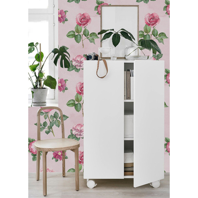 Tapisserie murale Coin des roses