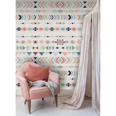 Papier peint Ethniquement et géométriquement