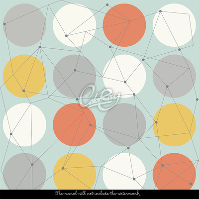 Tapisserie murale Géométrie du concepteur