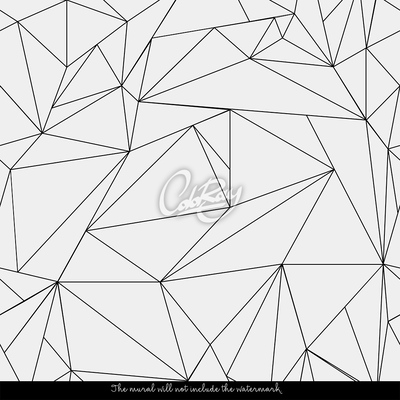 Tapisserie murale Minimalisme noir et blanc