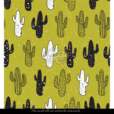 Papier peint Cactus mexicain
