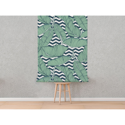 Tapisserie murale Le charme tropical du minimalisme