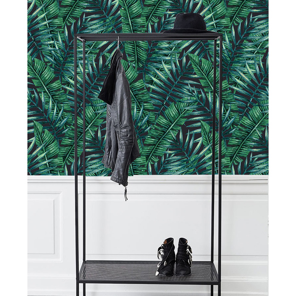 Tapisserie murale Se reposer sous les palmiers sombres