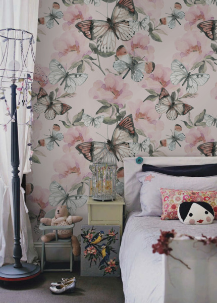 Papier peint Jardin des fées