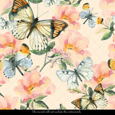 Papier peint Jardin des fées