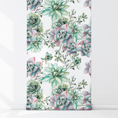 Papier peint adhésif Fabuleuses plantes succulentes