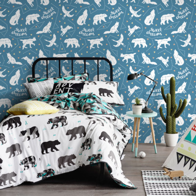 Papier peint Zoo spatial