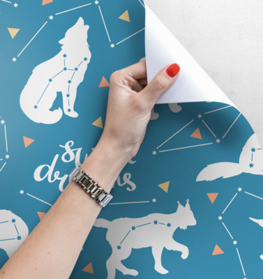 Papier peint Zoo spatial