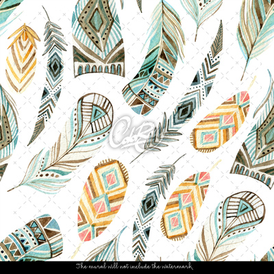 Papier peint Plume dans le vent