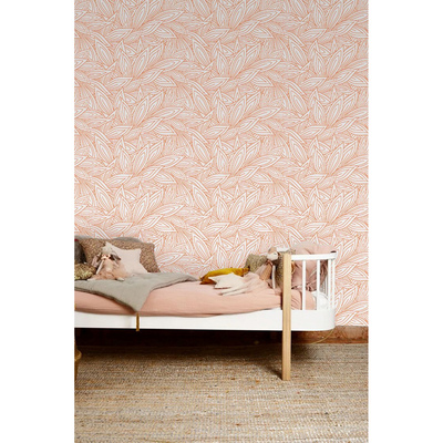 Tapisserie murale Parmi les feuilles de pêcher