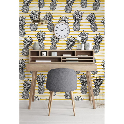 Papier peint adhésif Ananas de créateurs