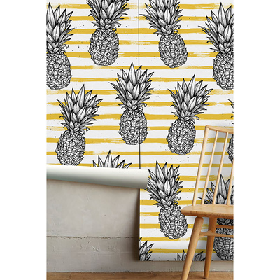 Papier peint adhésif Ananas de créateurs