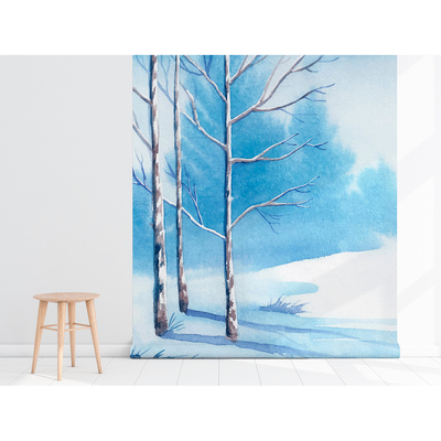 Tapisserie murale Sous la couette en duvet