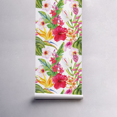 Tapisserie murale Bouquet africain