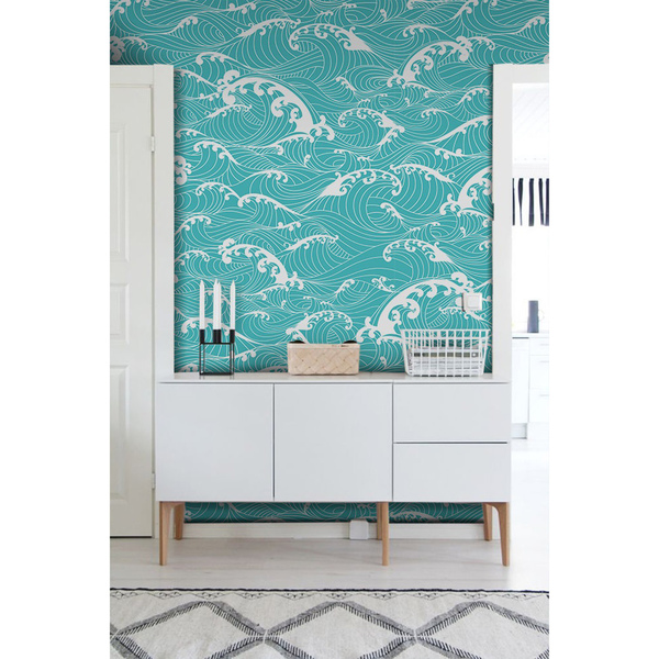 Papier peint Vagues de fées rugueuses