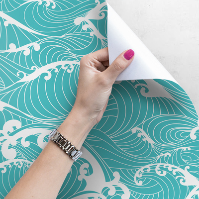 Papier peint Vagues de fées rugueuses