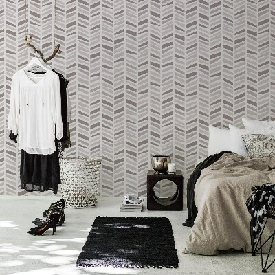 Tapisserie murale Motif ethnique gris