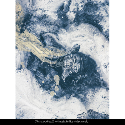 Papier peint Marbre sauvage