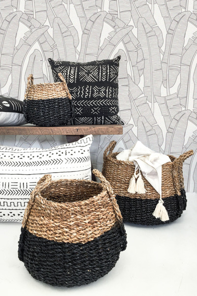 Papier peint feuilles de bananier