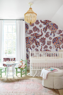 Papier peint adhésif Éléphants indiens