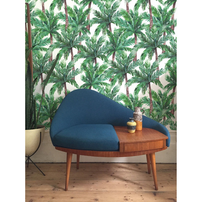 Tapisserie murale Repos sous les palmiers verts
