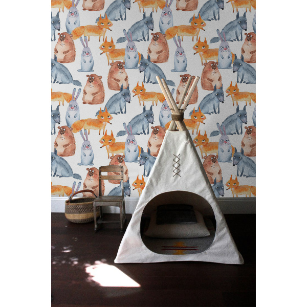 Papier peint Animaux mignons et intelligents