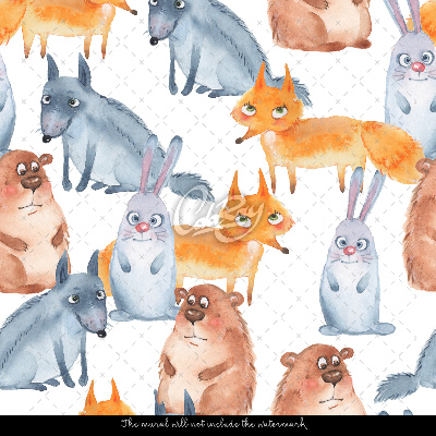 Papier peint Animaux mignons et intelligents