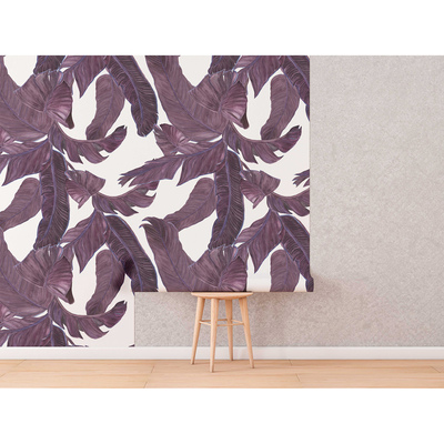 Papier peint adhésif Se reposer à l'ombre des feuilles de bananier