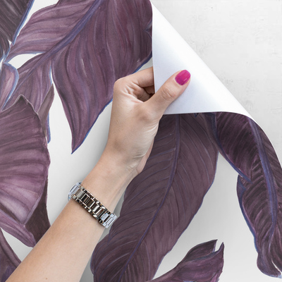 Papier peint adhésif Se reposer à l'ombre des feuilles de bananier